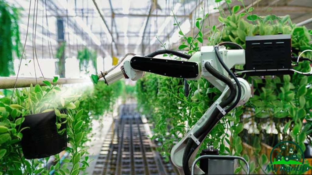 Robotics farming