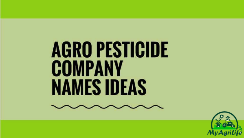 Pesticide Companies In India